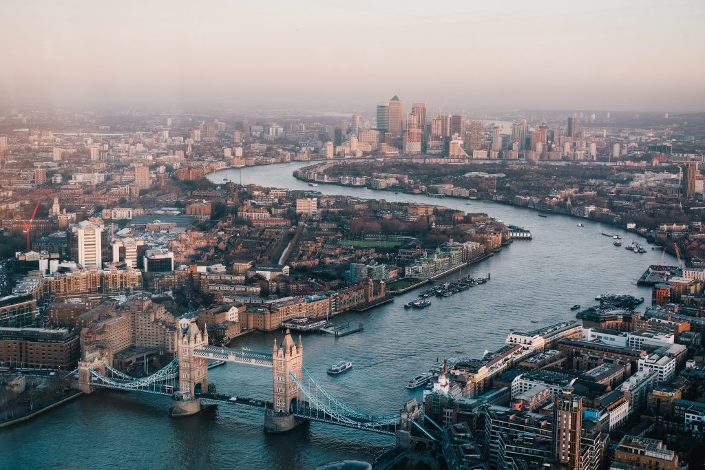 Views over London - near by to the Green